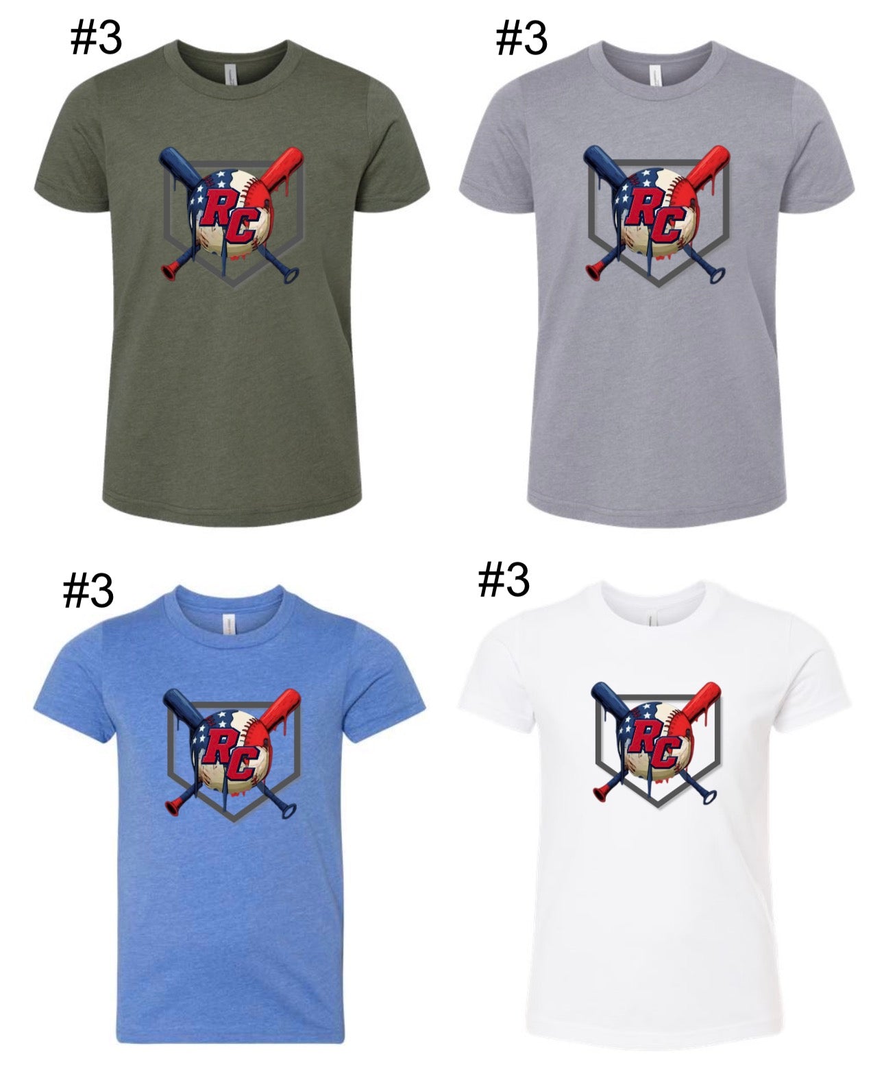 Rock Creek Baseball Youth Cotton/Poly Tee