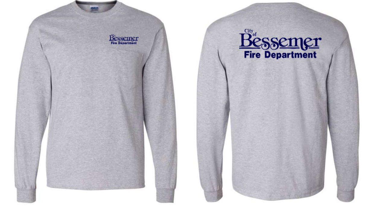 Bessemer - City Logo Officer T Shirts