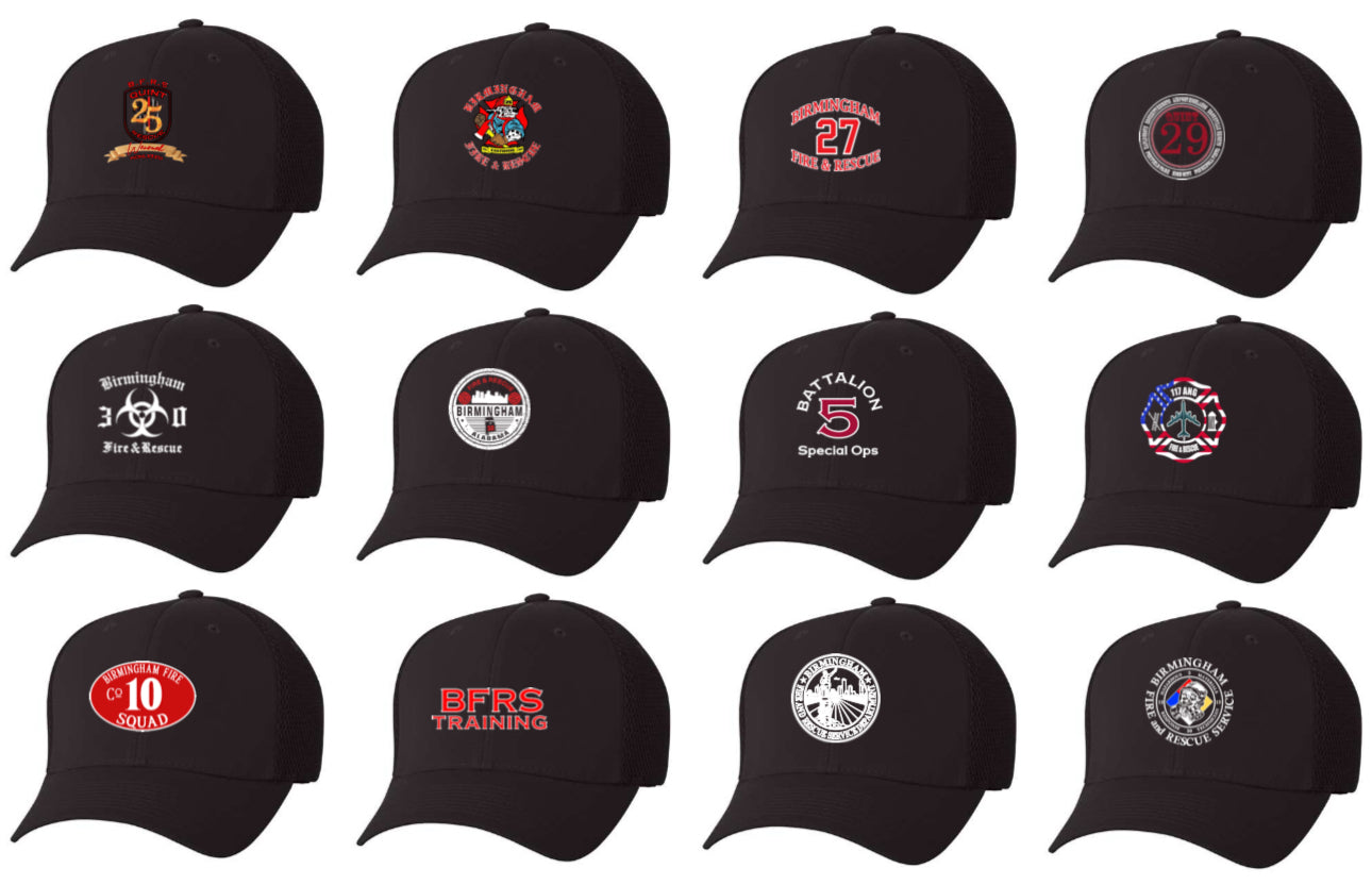 BFRS: Flexfit Hats (ALL LOGOS) with Embroidery Option