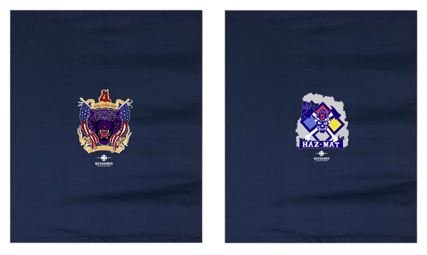 Bessemer - Hats, Beanies, & Blankets, Duffle Bags (Officer City Logo, Heavy Rescue, Local 980 & All Stations) with Embroidery Option