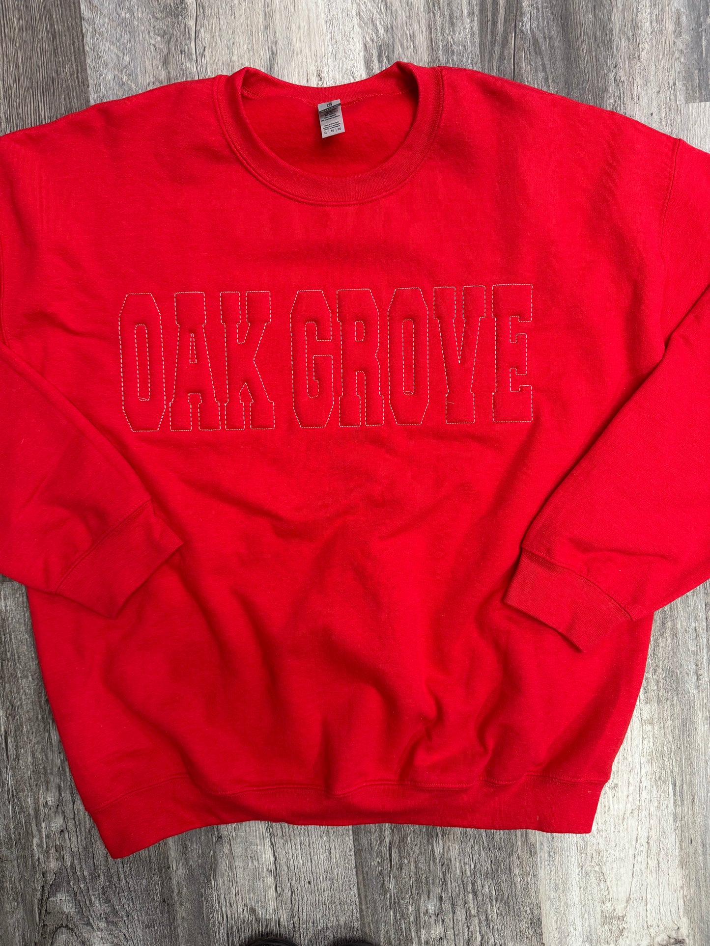 Oak Grove Embroidered Sweatshirt