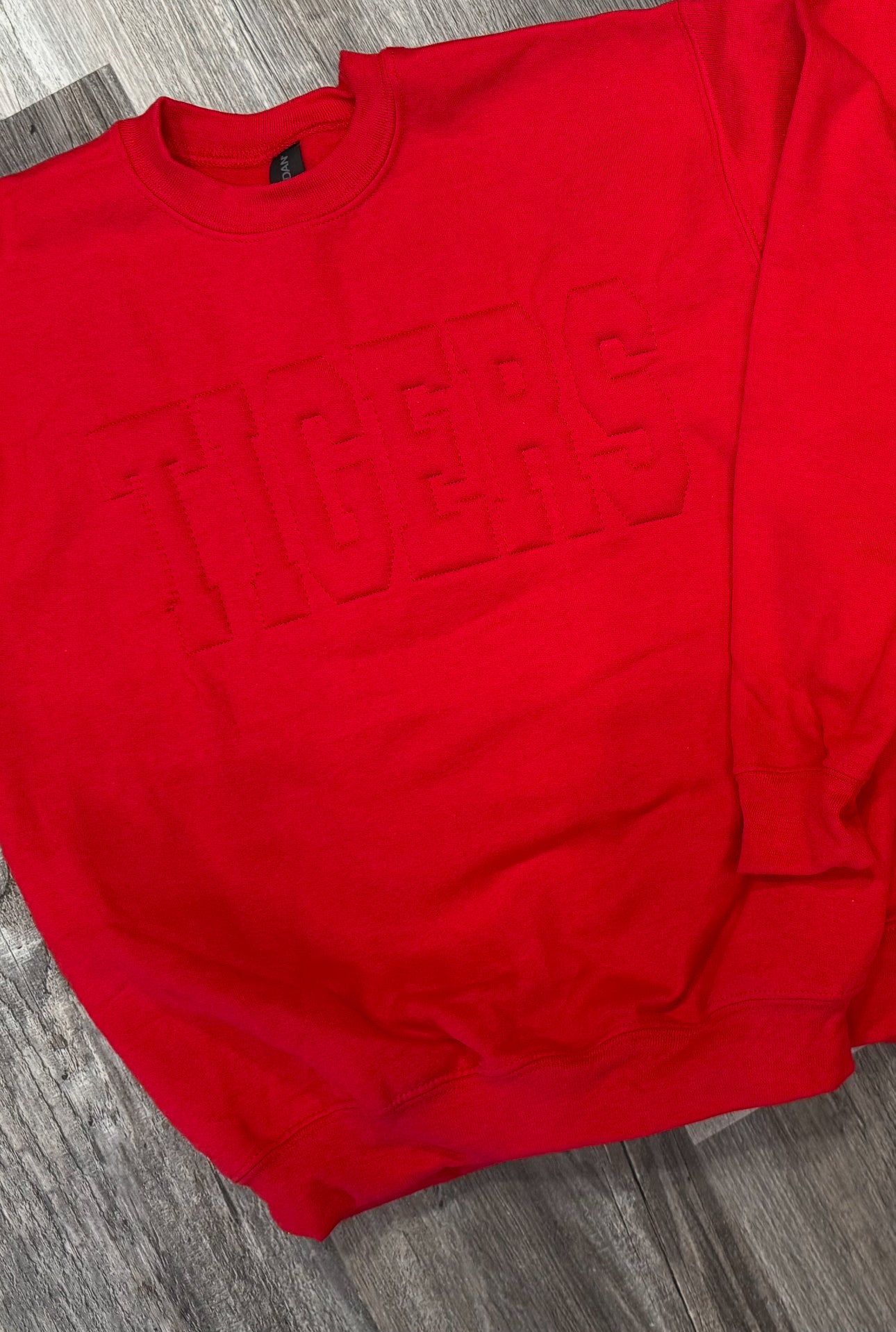 Tigers Embroidered Sweatshirt