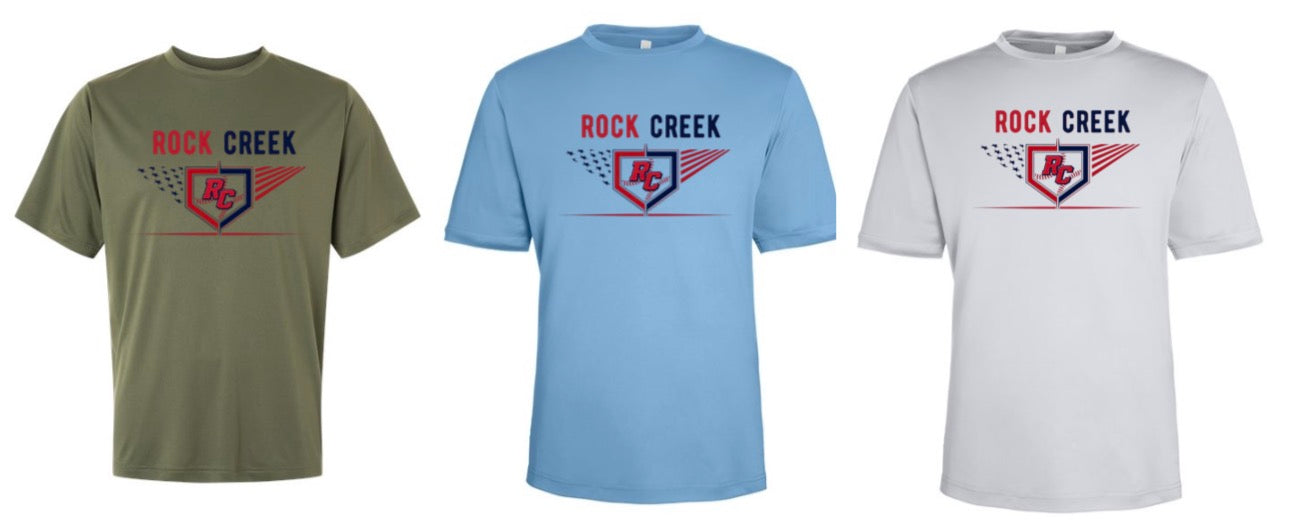 Rock Creek Baseball Adult Performance Tee