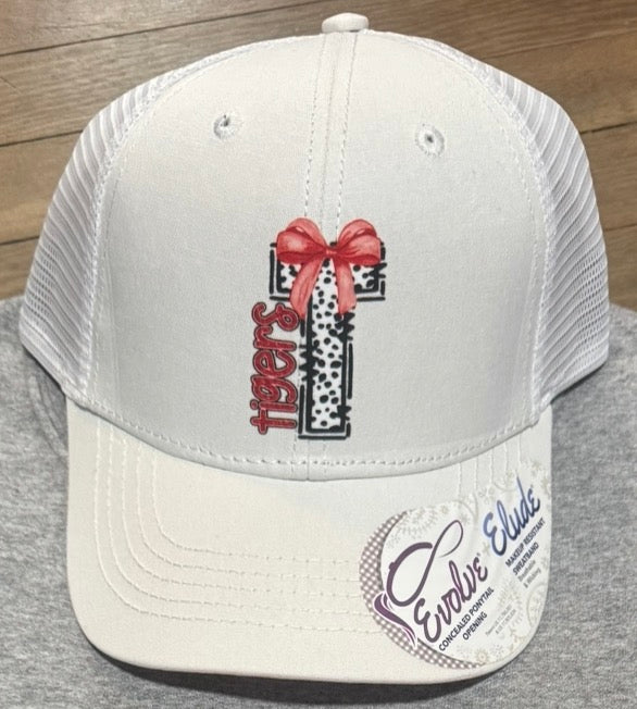 Tigers Women’s Ponytail Trucker Hat