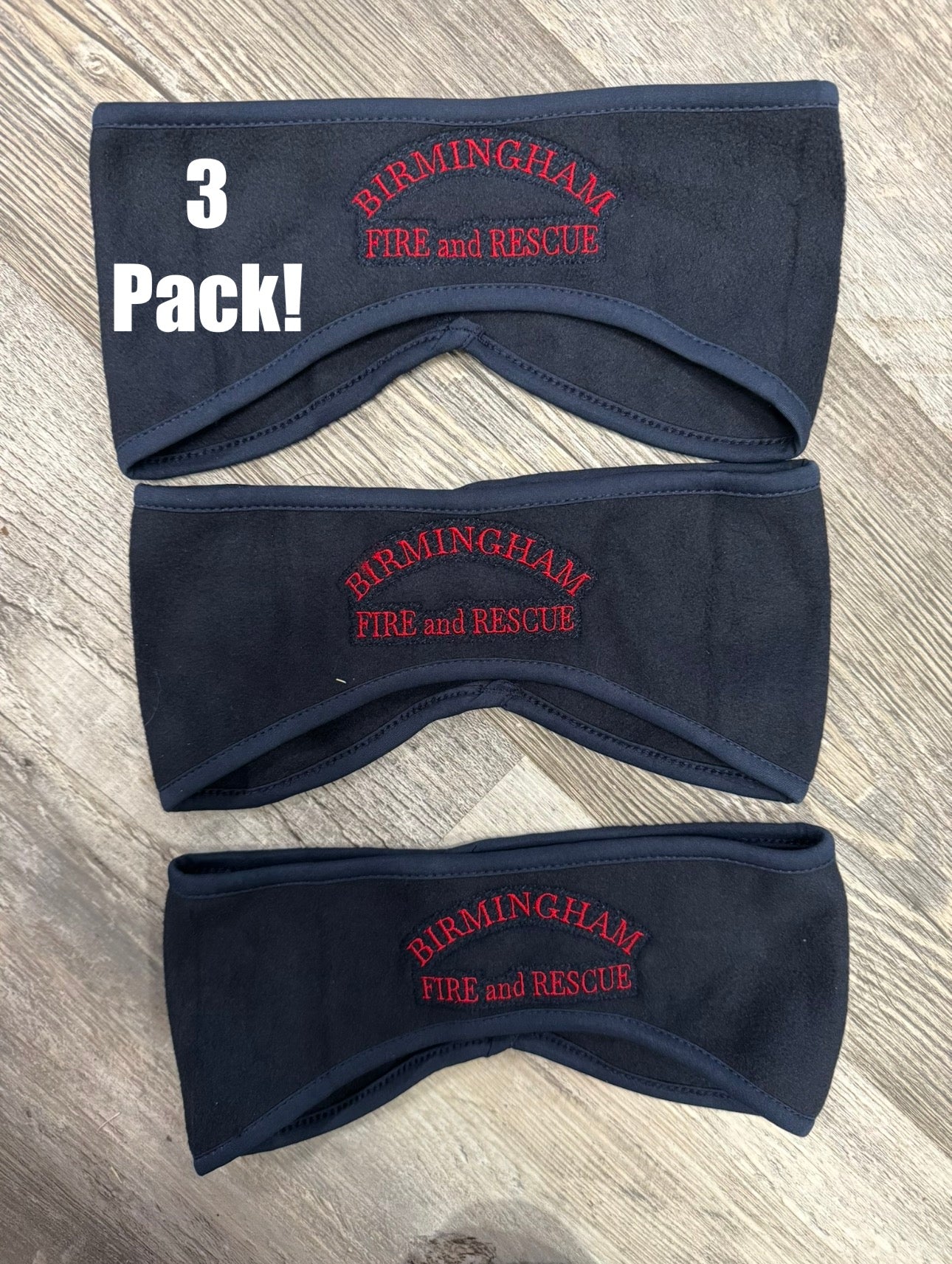 BFRS: Embroidered Fleece Ear Warmers