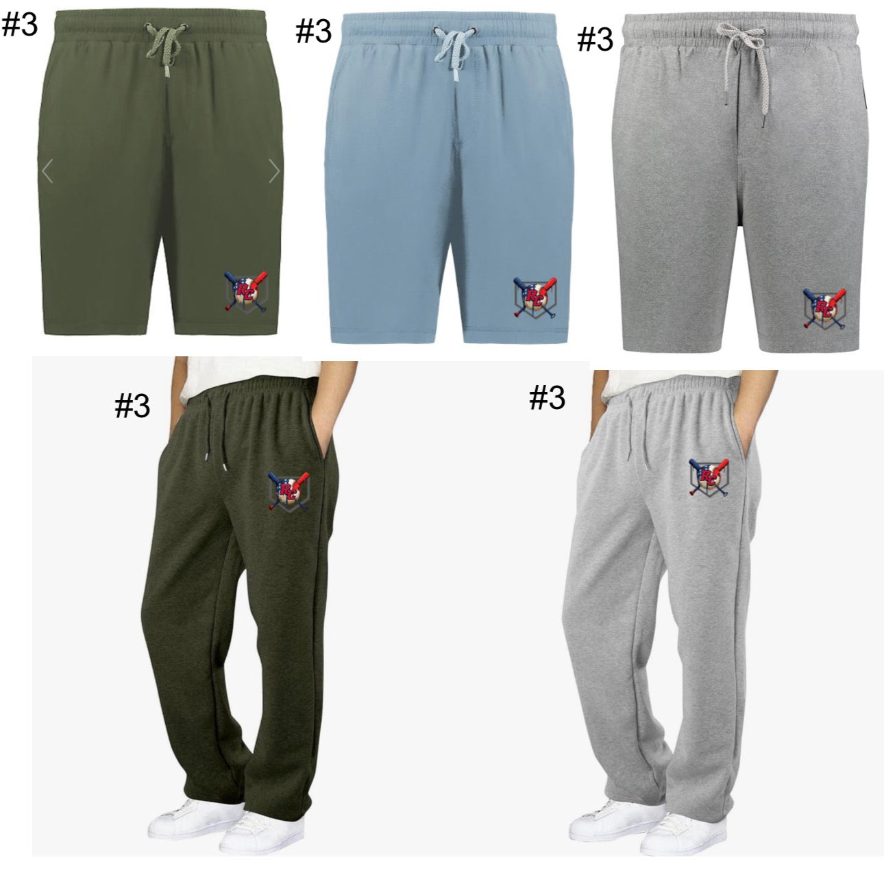 Rock Creek Baseball Youth Joggers or Shorts