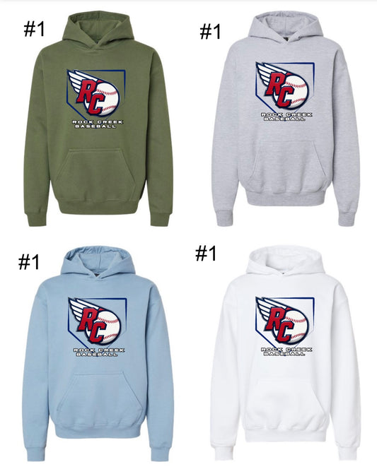 Rock Creek Baseball Youth Hoodies