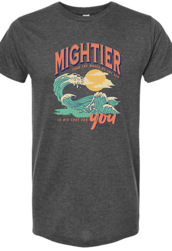 Mightier than the waves in the sea is his love for you shirt