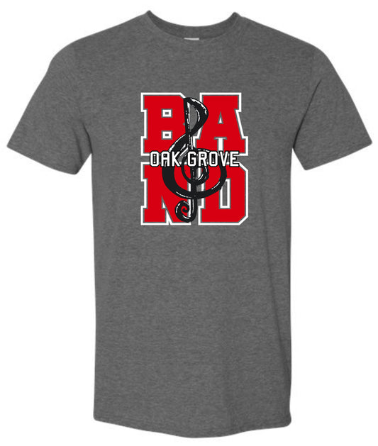 Oak Grove Band Distressed Symbol