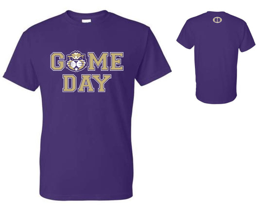 Hueytown Game Day with Emblem on Back