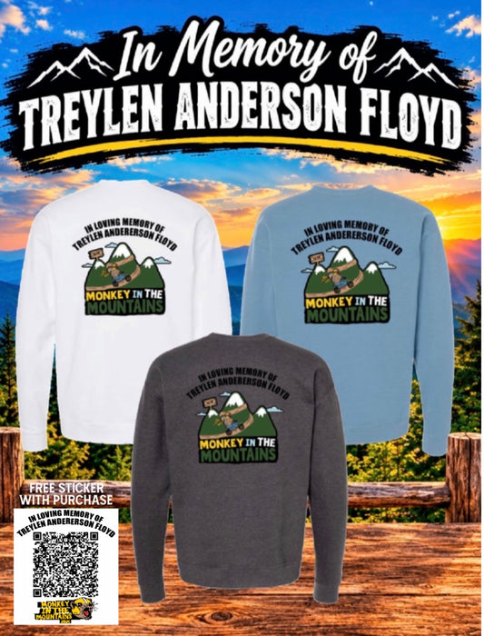 Monkey in the Mountains Sweatshirts