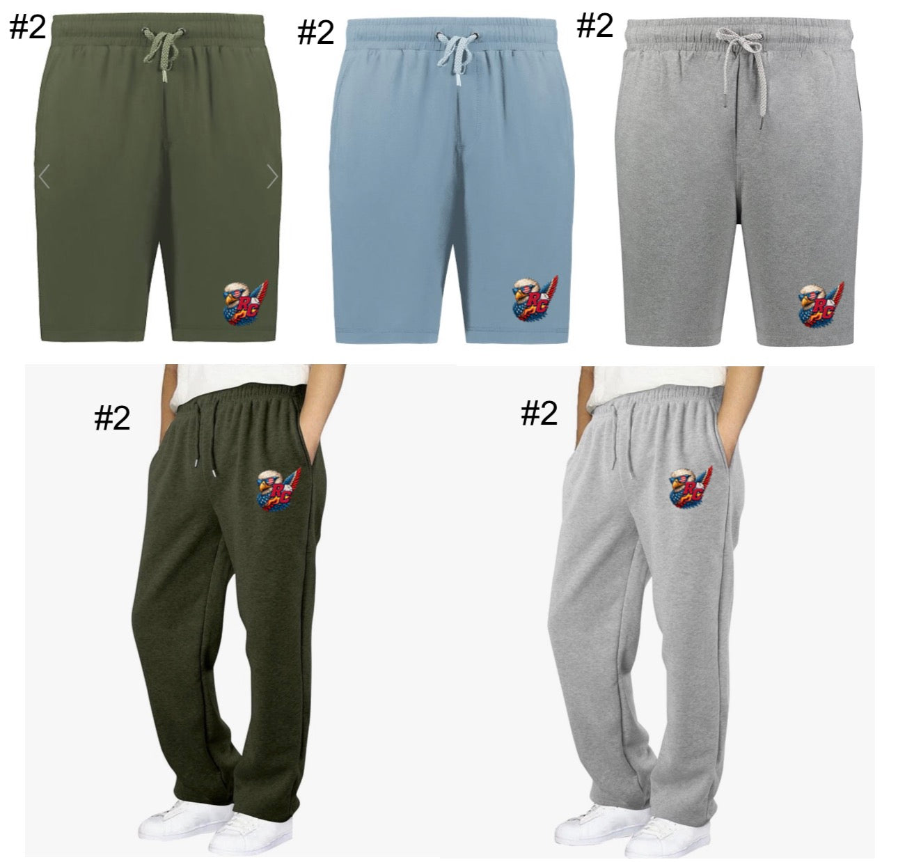 Rock Creek Baseball Youth Joggers or Shorts