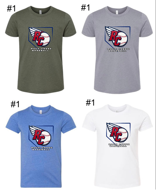 Rock Creek Baseball Youth Cotton/Poly Tee