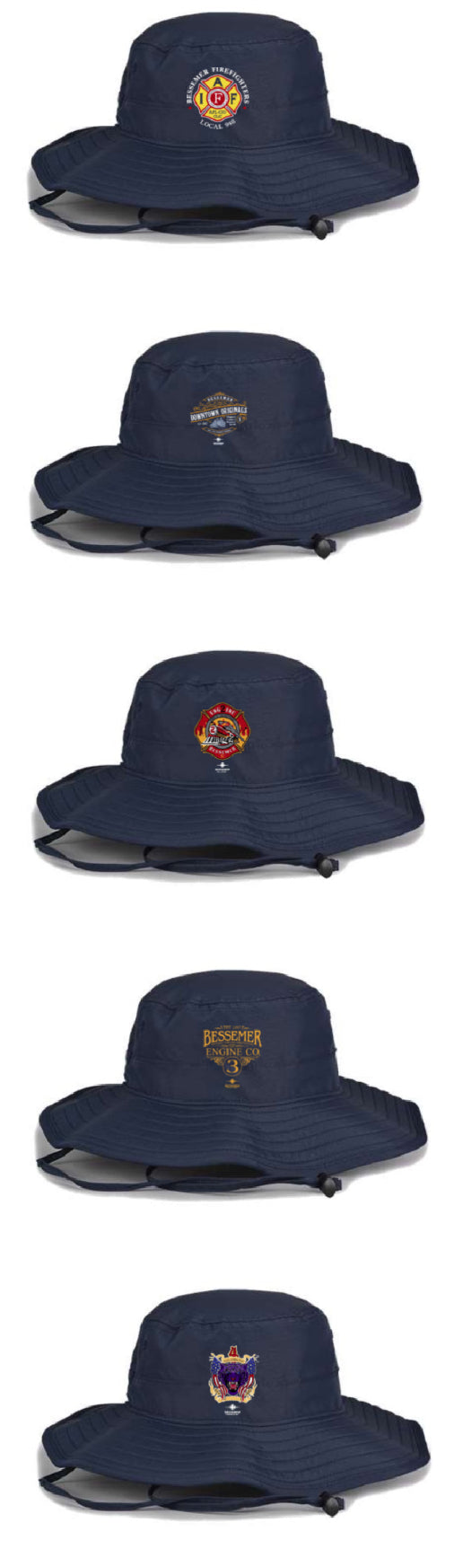 Bessemer - Hats, Beanies, & Blankets, Duffle Bags (Officer City Logo, Heavy Rescue, Local 980 & All Stations) with Embroidery Option