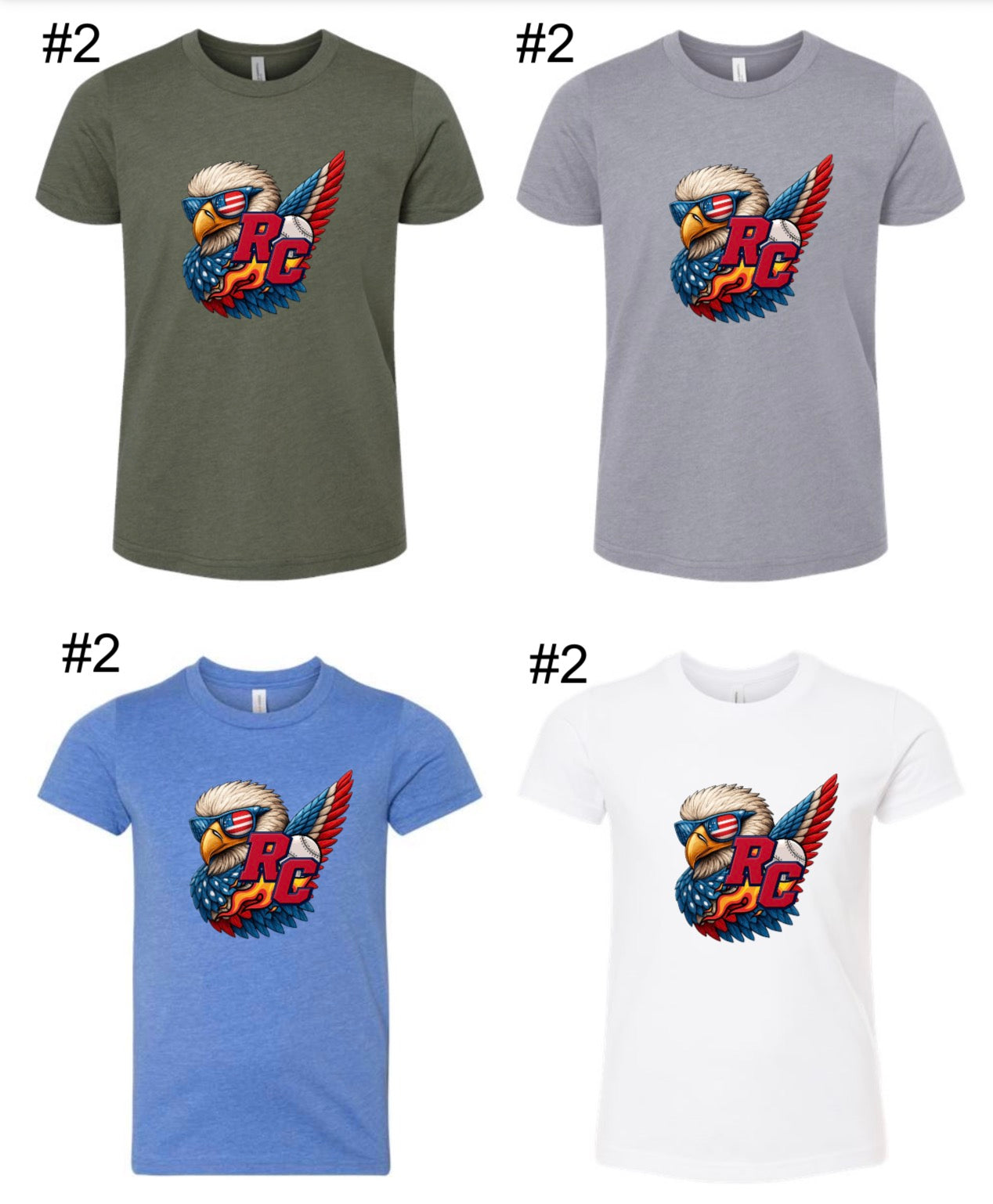 Rock Creek Baseball Youth Cotton/Poly Tee