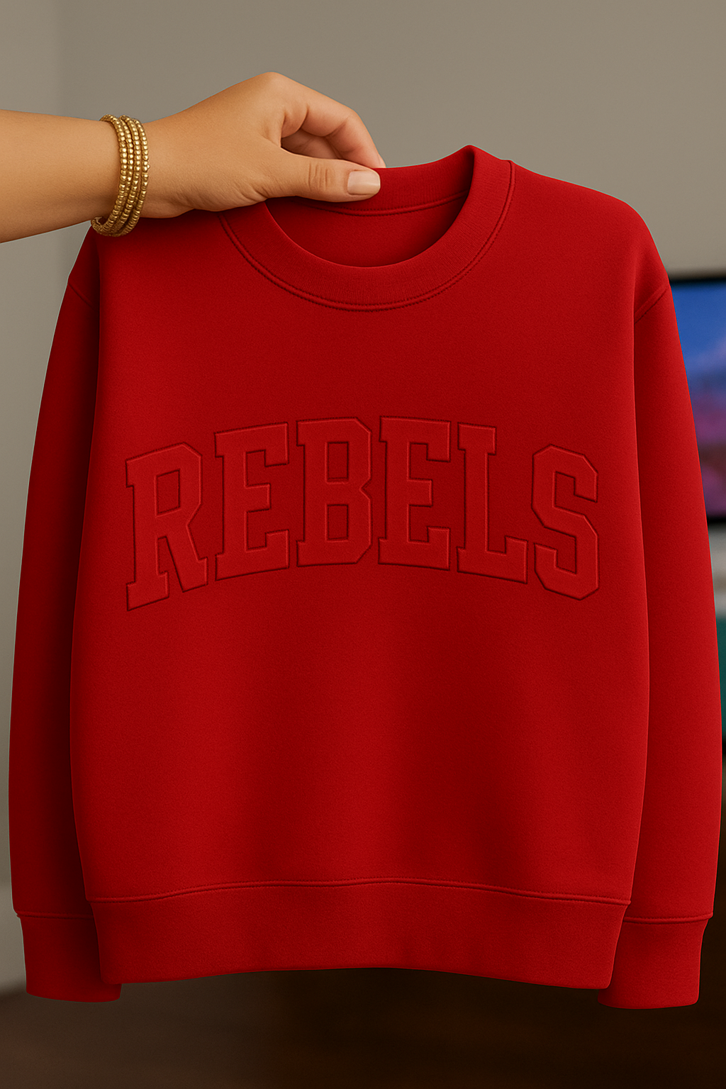 Rebels Embroidered Sweatshirt