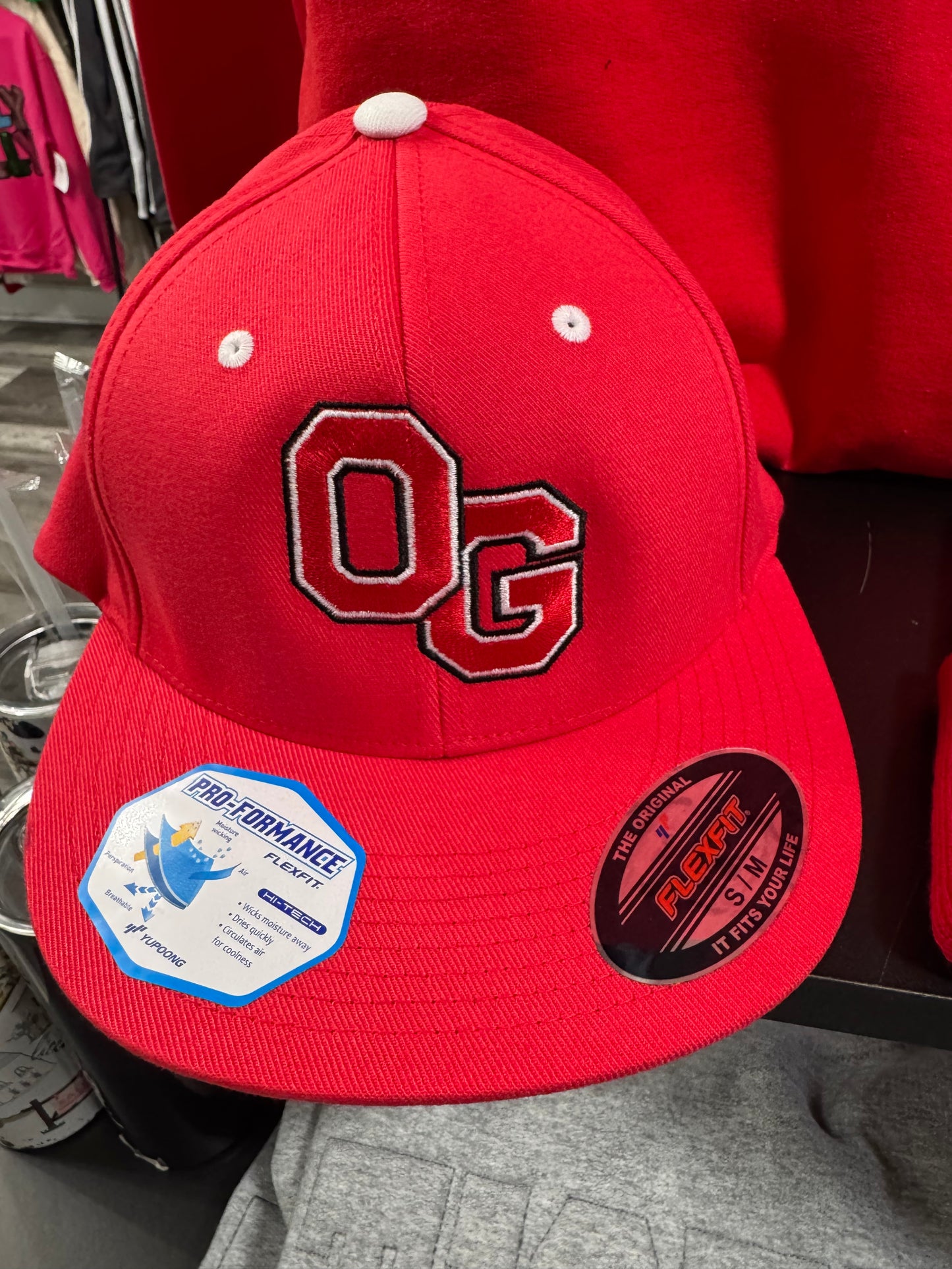 Oak Grove Embroidered SnapBack, Flexfit Flat bill or Beanie