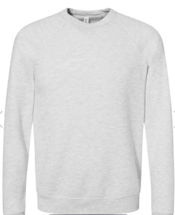 Bella Canvas Adult Raglan Sponge Fleece Sweatshirt