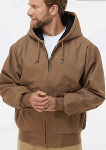 DRI DUCK - Cheyenne Boulder Cloth Hooded Jacket with Tricot Quilt Lining